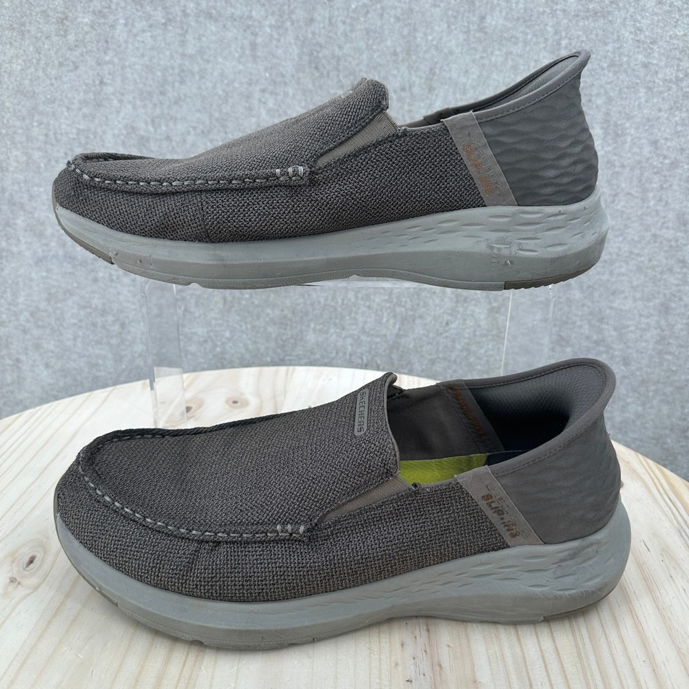 Skechers Slip-ins Loafers Mens 11 Taupe Extra Wide Fit 204804WW-TPE